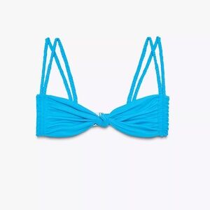 Zara DOUBLE BRAIDED STRAP BIKINI TOP